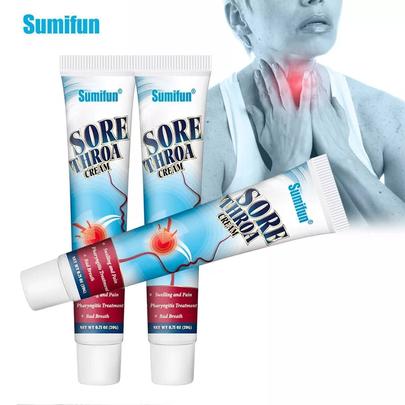 Sore Throat Cream | Topical Ointment for Pharyngitis and Bad Breath - Image 9