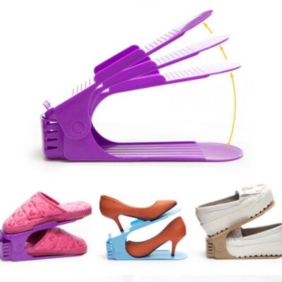 Adjustable Shoe Rack Organiser | Shoe Storage Space Saver - Ginax Store