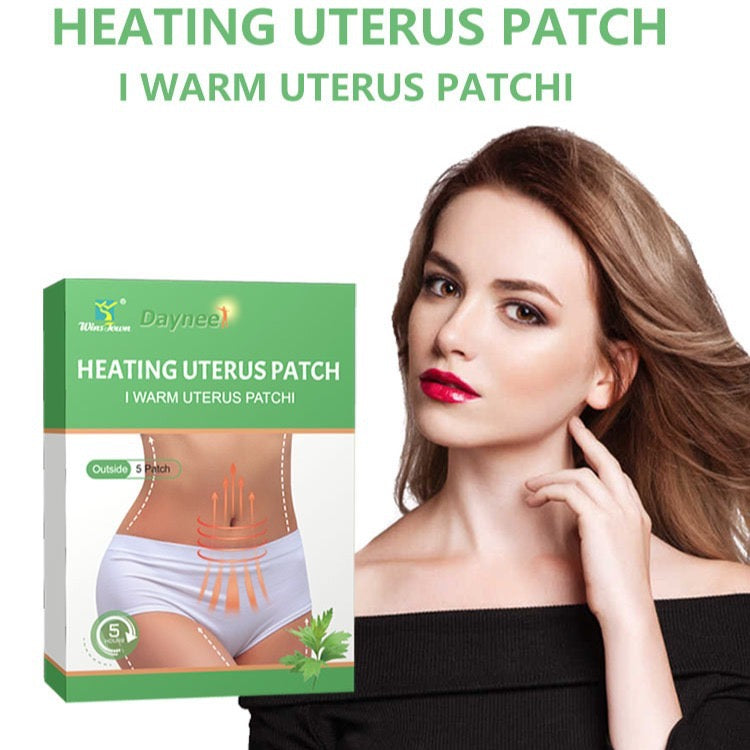 Heating Uterus Patch (5 patches) | Medicated Patch for Menstrual Pain, Back Pain, Uterine Cold, Dysmenorrhea, and Joint Pains - Image 6