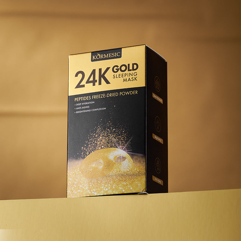 KORMESIC 24K Gold Sleeping Mask (20 sheets) - Image 7