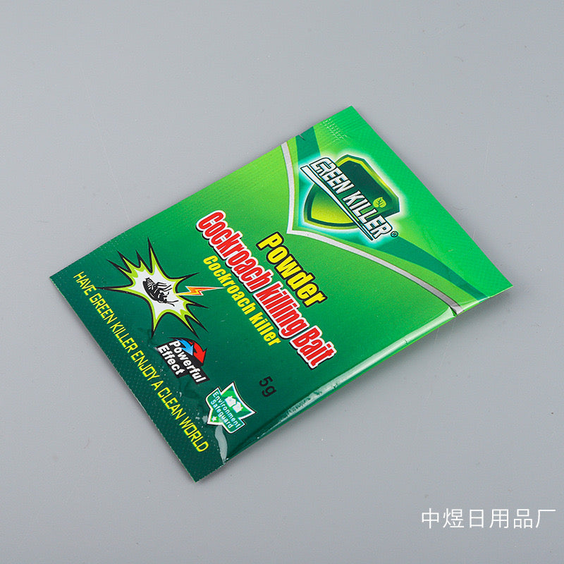 GREEN KILLER Cockroach Killing Bait Powder (5 grams) | Cockroaches Killer Powder - Image 3