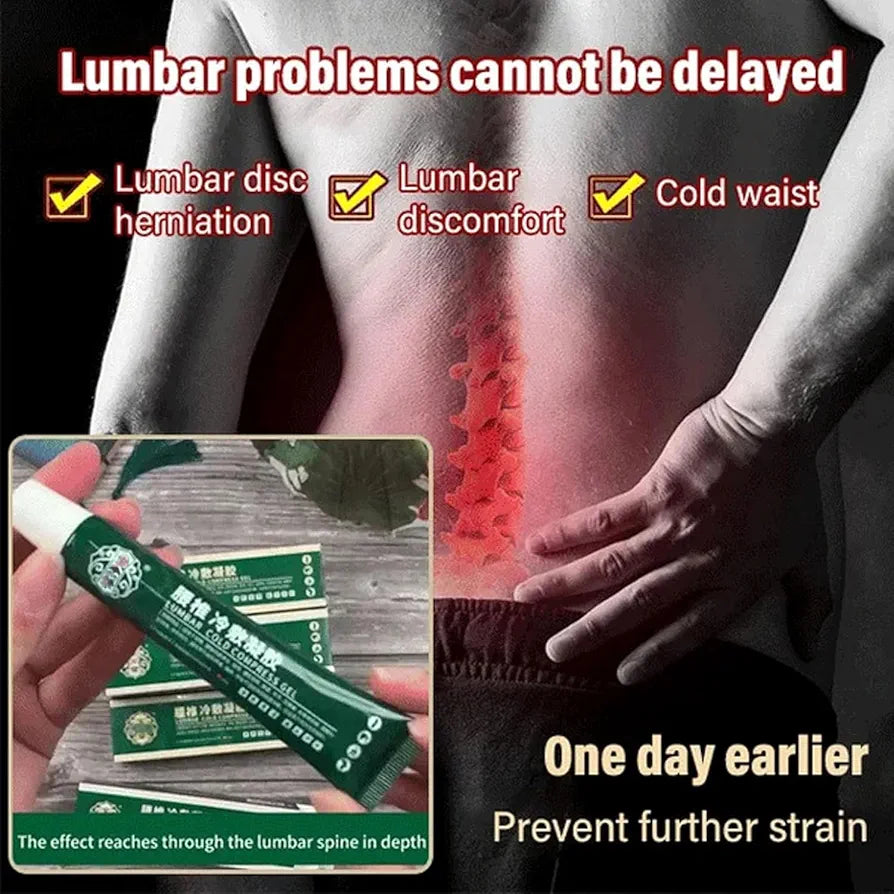 Lumbar Cold Compress Gel (20 grams) | Topical Gel for Lumbar Strain, Soreness, Numbness and Pain - Image 7
