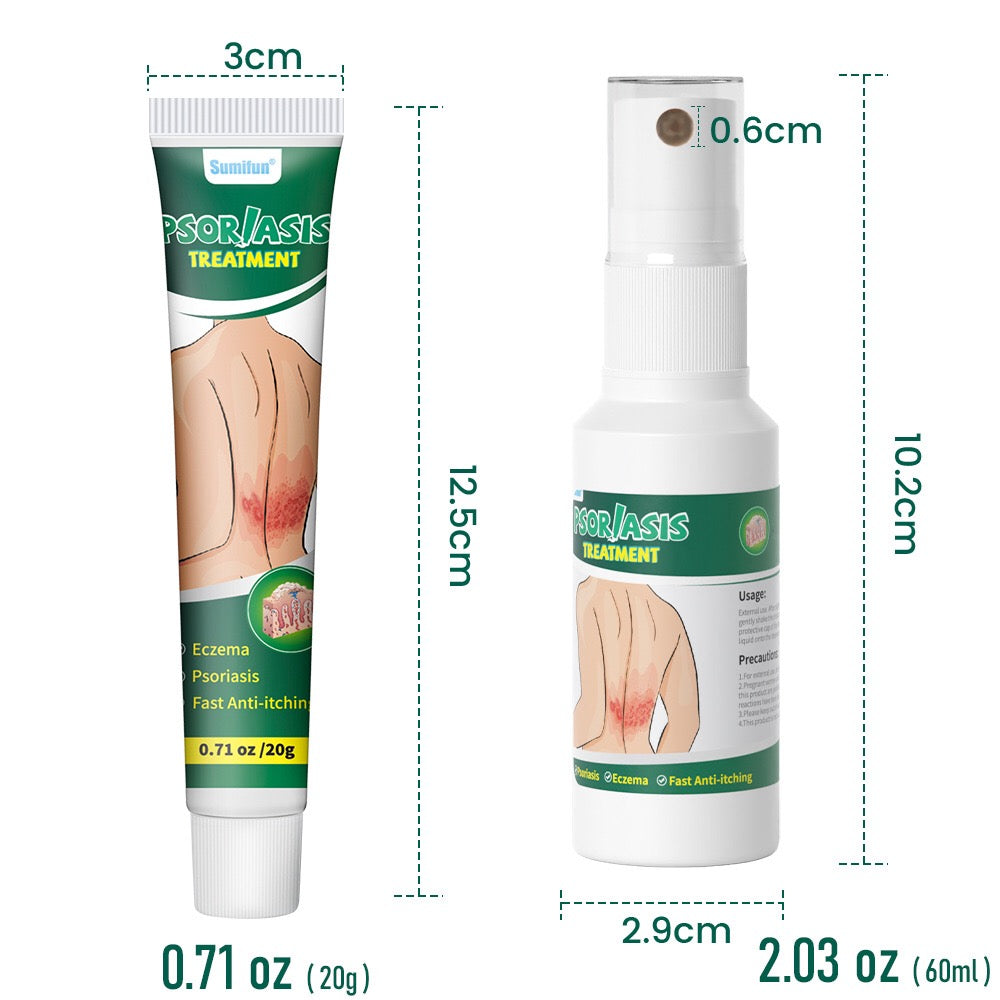 Psoriasis Treatment Pack (Cream + Spray) | Topical Remedy for Psoriasis, Eczema, and Itching - Image 13