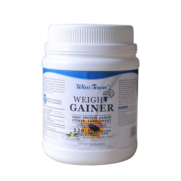 WINSTOWN Weight Gainer Powder (450g Pack, 25g Protein, 60g Carbs) | Dietary Supplement for Muscle Mass, Weight Gain, and Muscle Recovery - Image 12