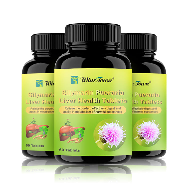 Liver Health Tablet with Milk Thistle and Pueraria | Dietary Supplement for Cirrhosis, Jaundice, Fatty Liver, and Chronic Liver Diseases