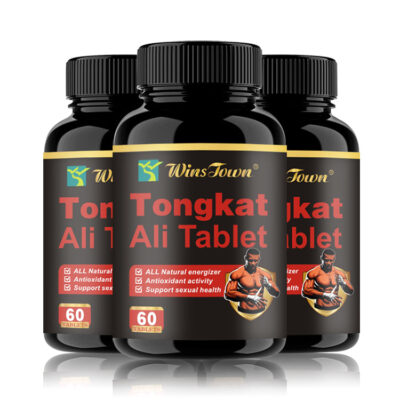 Tongkat Ali (Longjack) Tablet with Panax Ginseng, Maca, and Tribulus Terrestris | Dietary Supplement for Energy and Sexual Health
