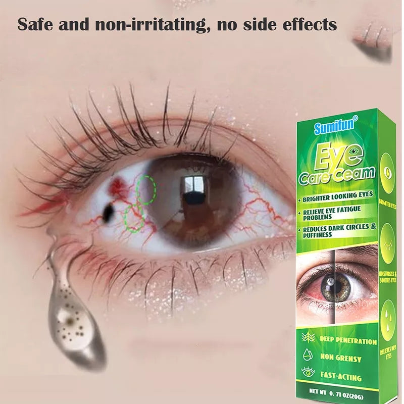 Eye Care Cream | Herbal Cream for Bright Eyes, Eye Fatigue, Dark Circles, and Puffiness - Image 3