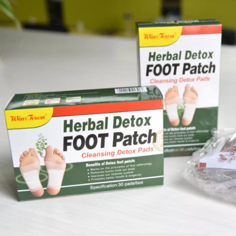 Herbal Detox Foot Patch (30 patches per pack) | Cleansing Detox Pads - Image 8