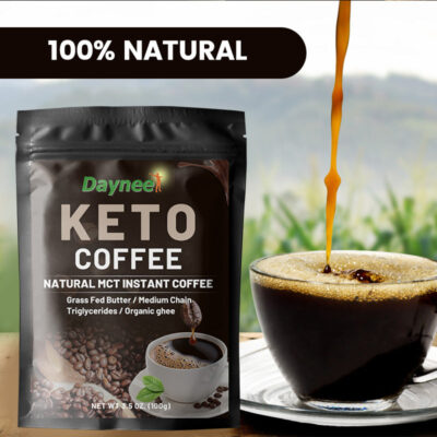 Keto Coffee with MCT Oil | Keto Coffee for Mental Alert, Energy Boost, and Brain Power