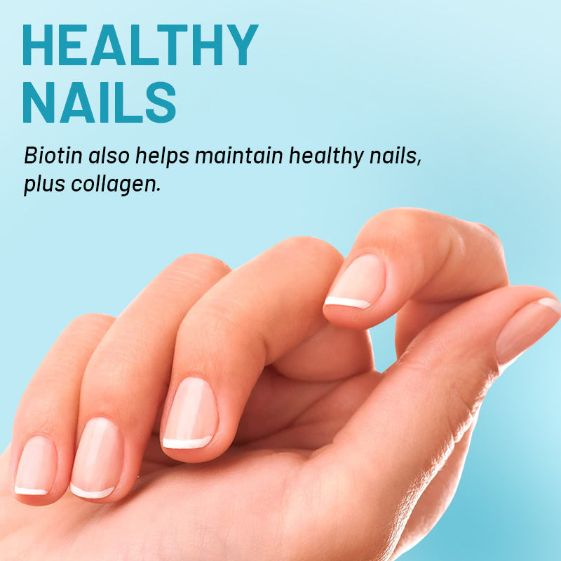 Hair, Skin and Nails Vitamin Gummies | Dietary Supplement for Hair Growth, Youthful Skin, and Stronger Nails - Image 6
