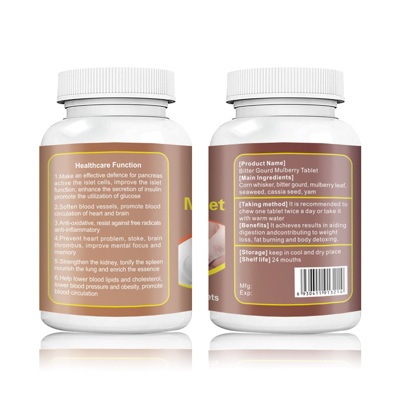 Bitter Gourd Tablet with Mulberry | Dietary Supplement for Pancreas, Cholesterol, Blood Pressure, and Blood Sugar - Image 7
