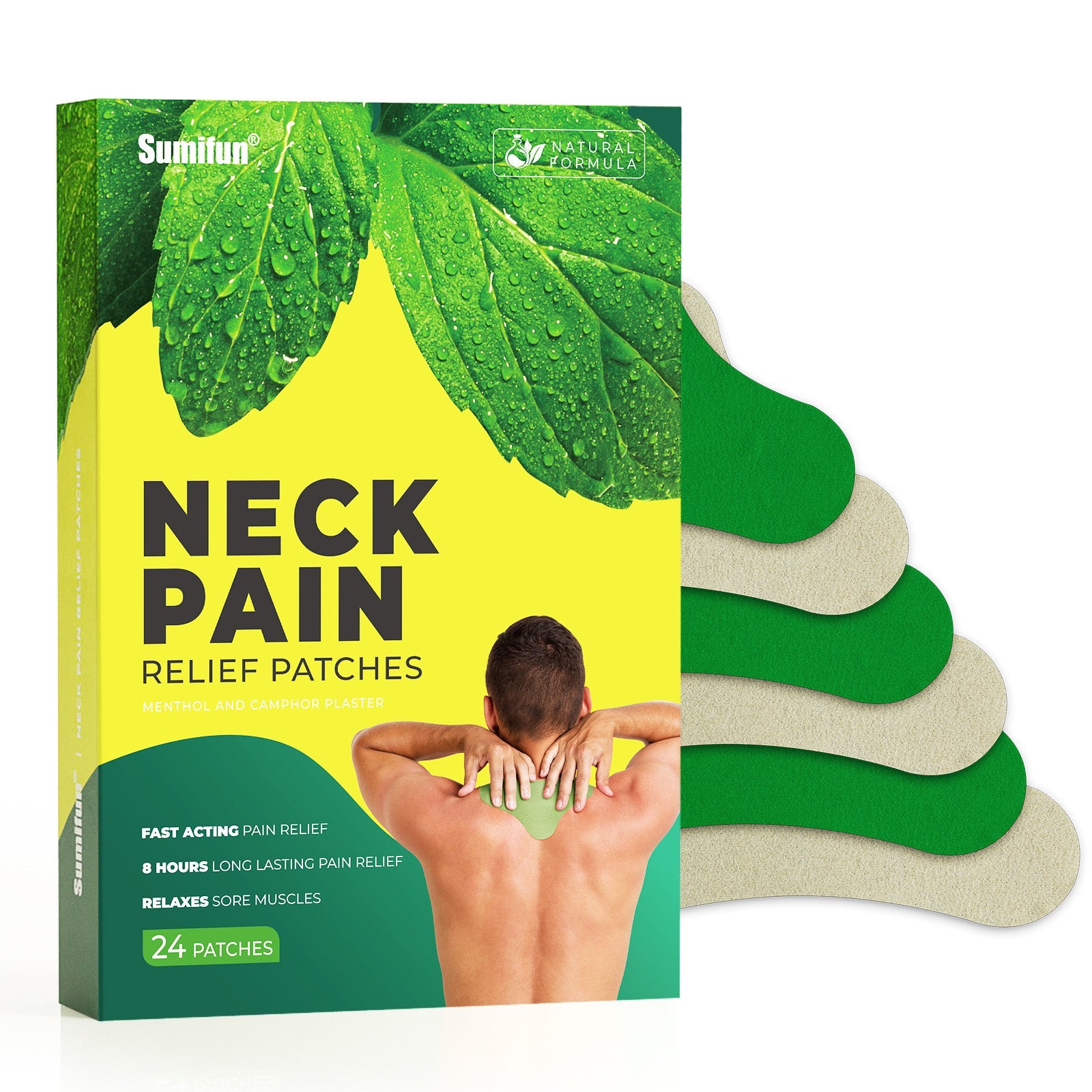 Sumifun Neck Pain Relief Patches (24 patches) - Image 8