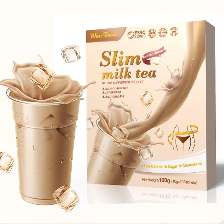 Slim Milk Tea (Nature Flavour) | Diet Shake for Weight Loss, Appetite Control and Meal Replacement
