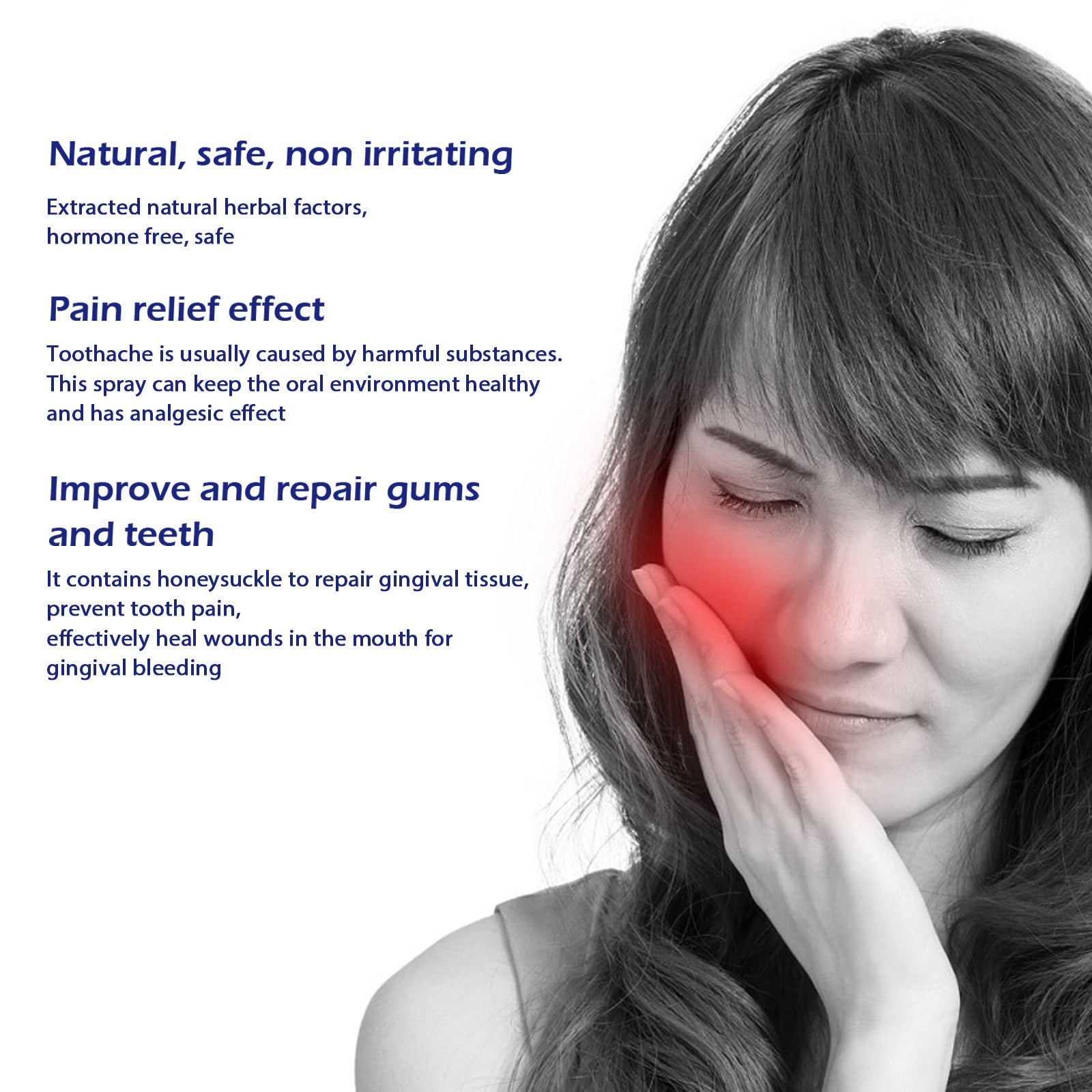 SOL LORA Toothache Instant Pain Relief Spray | Topical Spray for Gum Pain, Toothaches, Denture Pain, and Canker Sores - Image 9
