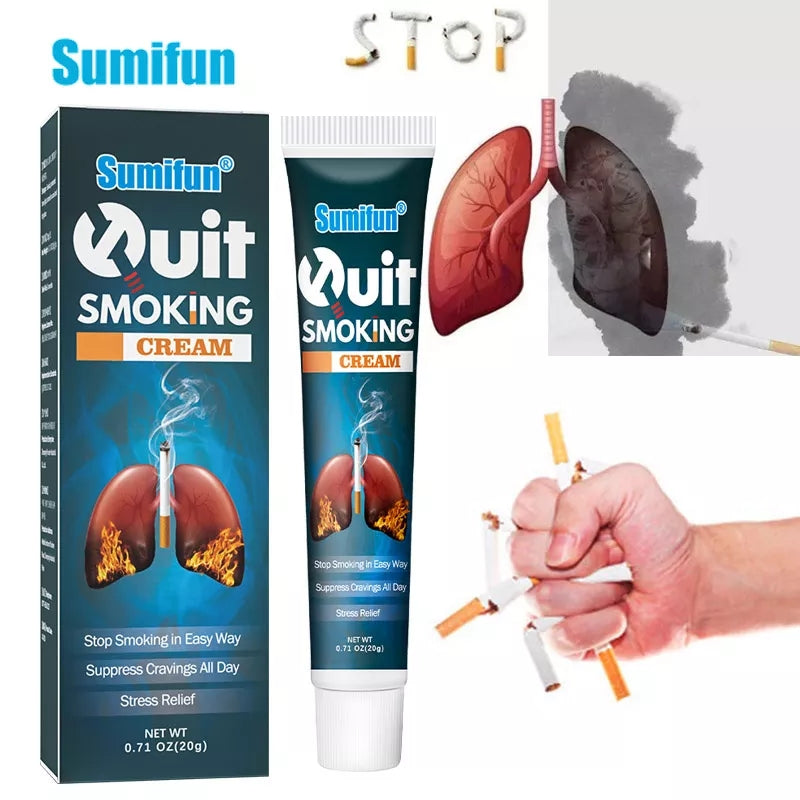 Quit Smoking Cream | Herbal Cream to Suppress Smoking Urge and Relief Stress - Image 2