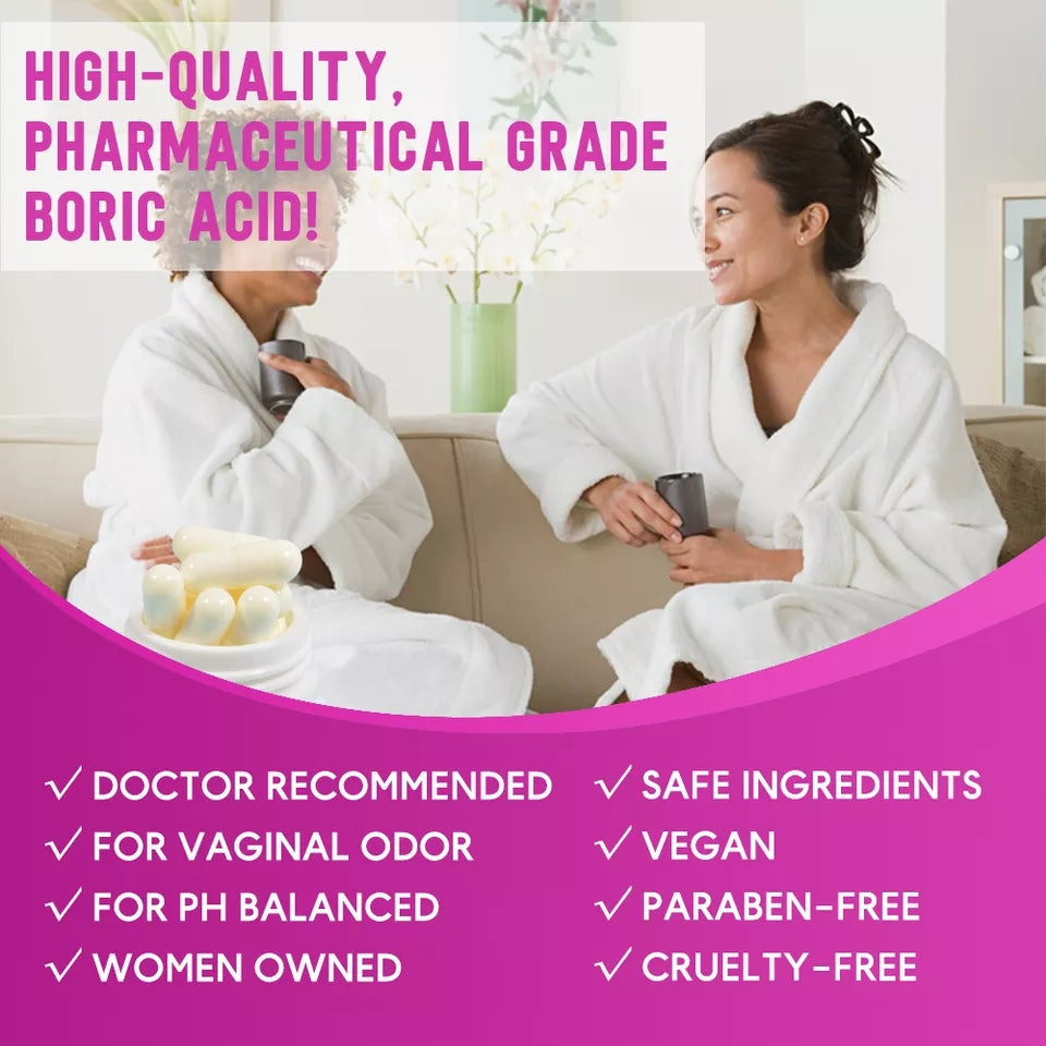 Vaginal Detox Suppositories (Boric Acid) | Vaginal Suppositories for Cleansing, Tightening and Enhancing Sexual Pleasure - Image 7