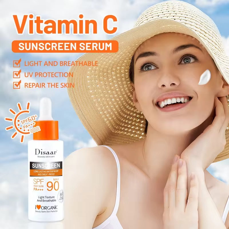 Disaar SPF 90 PA+++ Sunscreen Serum (50ml, UVA/UVB Protection) | Body Serum for Advanced UVA/UVB Protection, Moisturizing, and Sun Blocking - Image 2