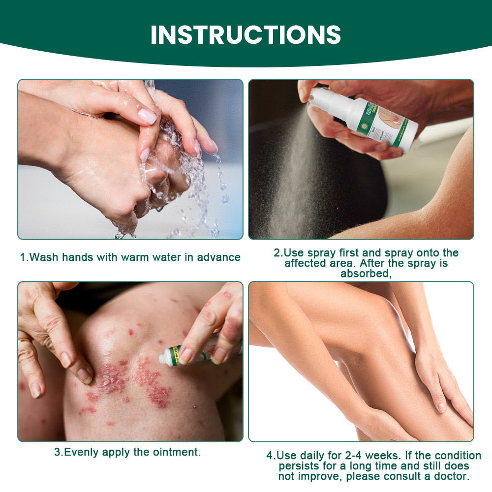 Psoriasis Treatment Pack (Cream + Spray) | Topical Remedy for Psoriasis, Eczema, and Itching - Image 12