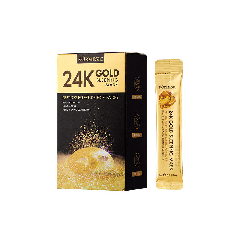 KORMESIC 24K Gold Sleeping Mask (20 sheets) - Image 8