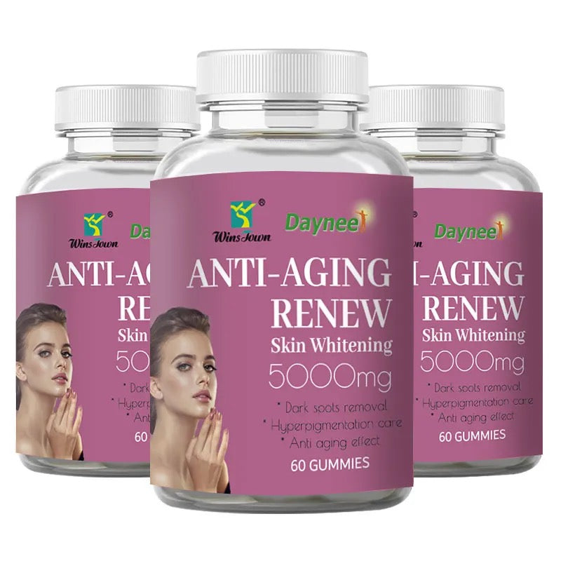Anti-Aging Renew Gummies (5000mg) | Dietary Supplement for Dark Spots, Hyperpigmentation, and Anti-Aging - Image 8