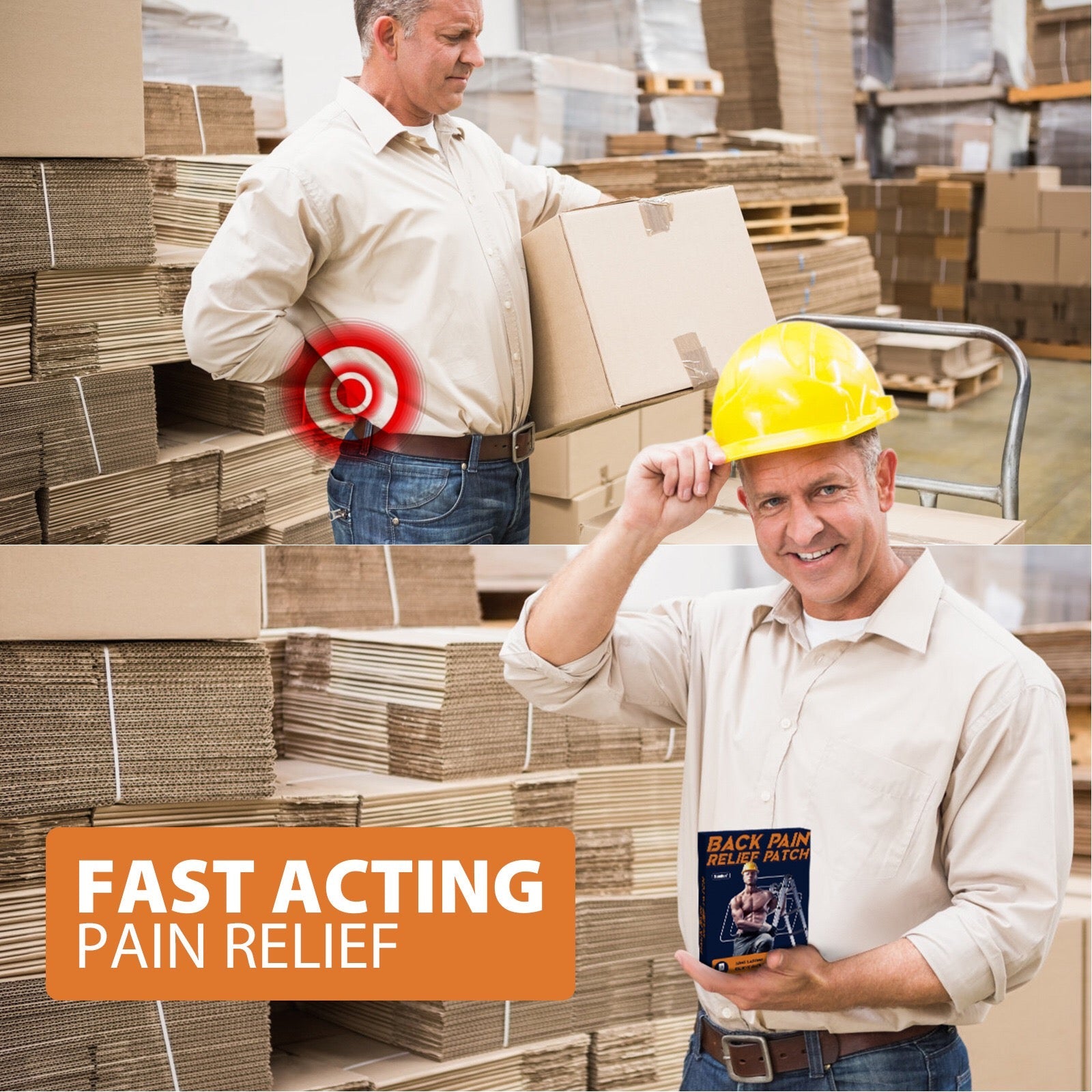 Back Pain Relief Patch with Menthol and Ginger (15 patches) | Medicated Patch for Joint Pains and Muscle Soreness - Image 4