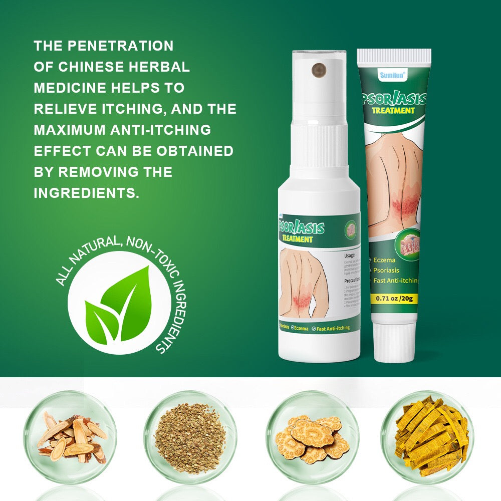 Psoriasis Treatment Pack (Cream + Spray) | Topical Remedy for Psoriasis, Eczema, and Itching - Image 11