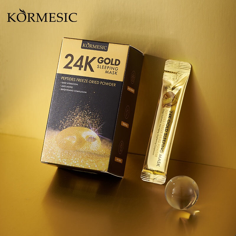 KORMESIC 24K Gold Sleeping Mask (20 sheets) - Image 6