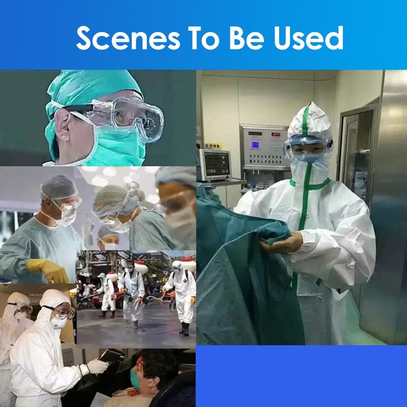 Medical Safety Goggles | Protective Eyewear for Splashes, Dust, Fog, Sand, Fluids, Wind, and Flying Objects - Image 5