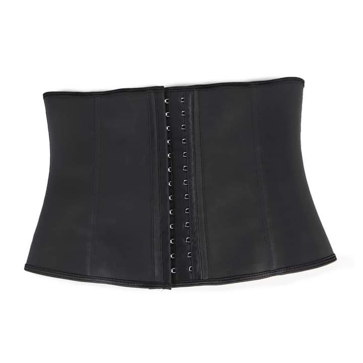 9 Steel Bone Waist Trainer with Hook (Latex) - Image 4