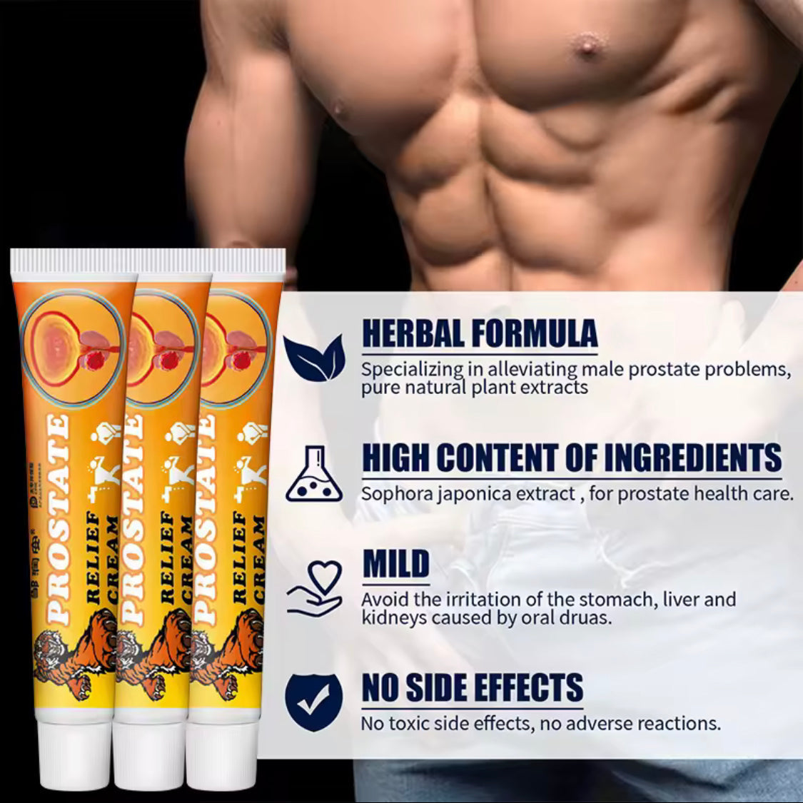 Prostate Relief Cream | Topical Ointment for Enlarged Prostate, Frequent Urination, Painful Urination, and Sexual Fatigue - Image 6