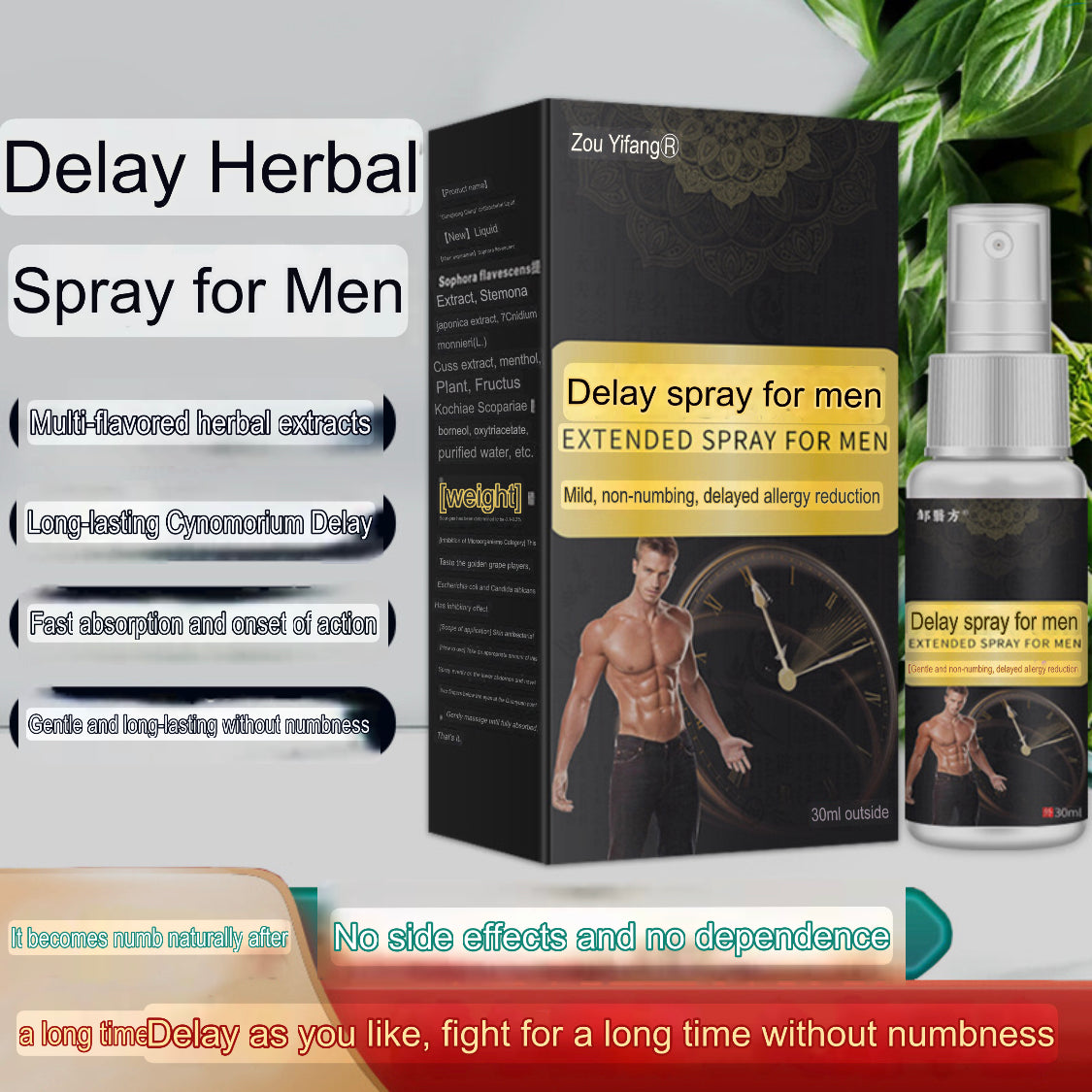 Extended Sex Delay Spray for Men (30ml) | Men’s Long-lasting Spray without Numbness - Image 5