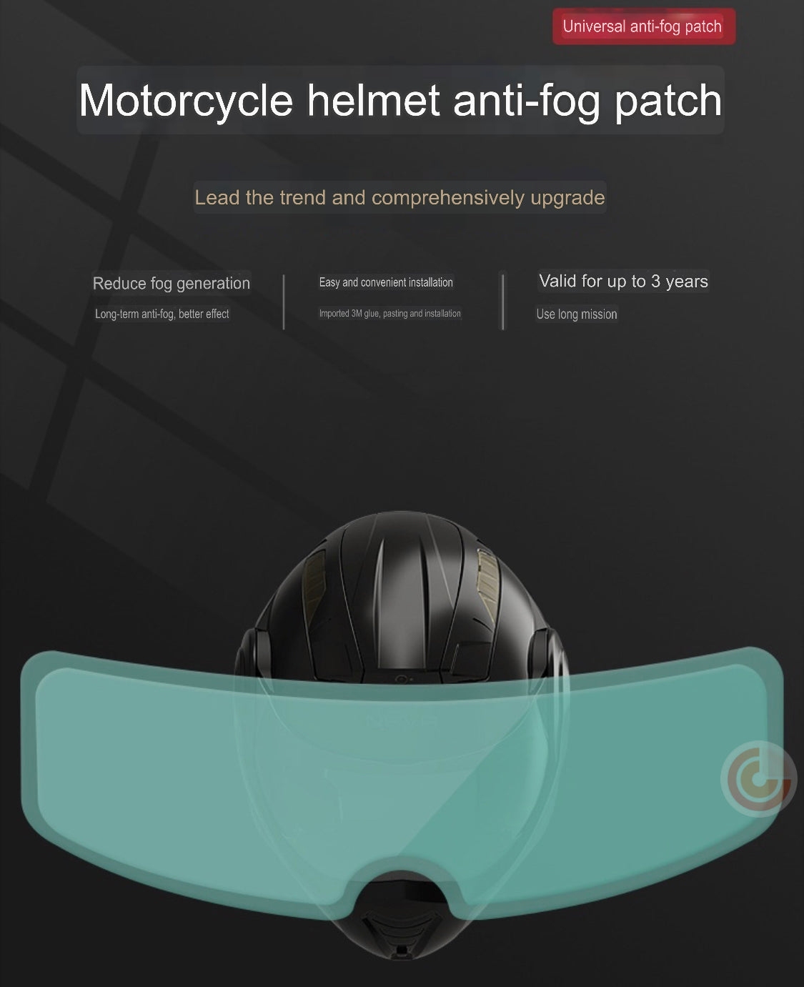 Anti-Fogging Film for Helmet - Image 2