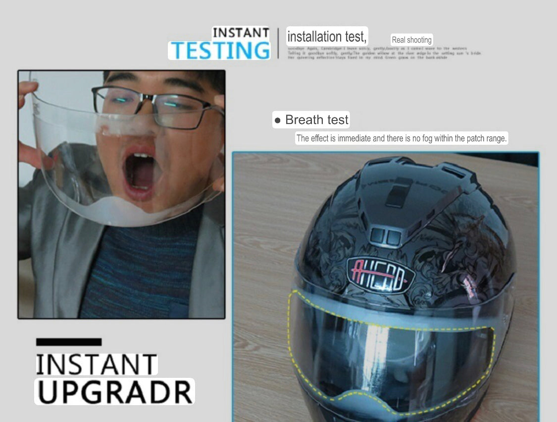 Anti-Fogging Film for Helmet - Image 6