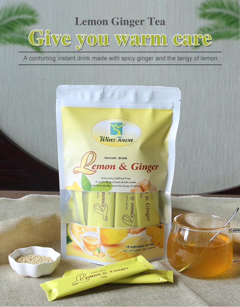 Lemon and Ginger Tea with Honey | Herbal Tea for Cold, Cough, and Body Detox - Image 3
