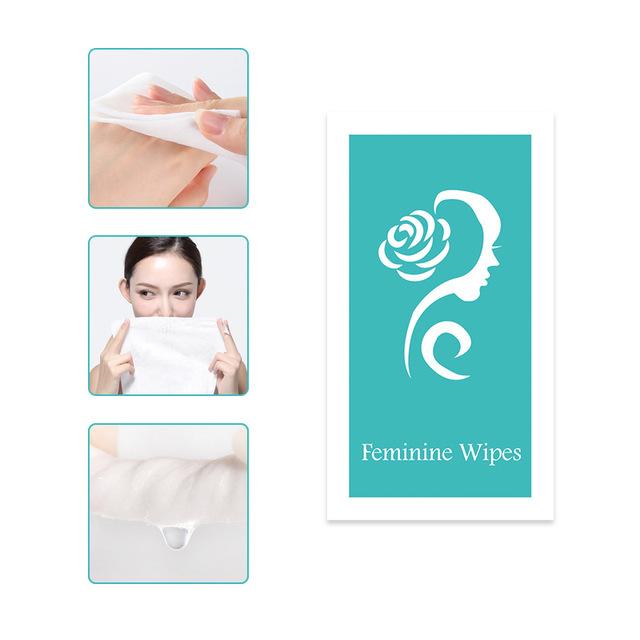 Feminine Wipes (1wipe/pack) | Vaginal Wet Wipes - Image 5