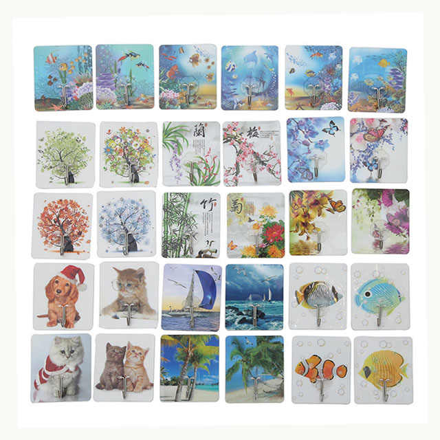 Non-Transparent Self-Adhesive Hook | Can Stick On Painted Drywall, Wood, Glass and Tiles - Image 5