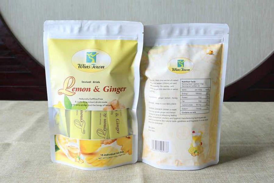 Lemon and Ginger Tea with Honey | Herbal Tea for Cold, Cough, and Body Detox - Image 6