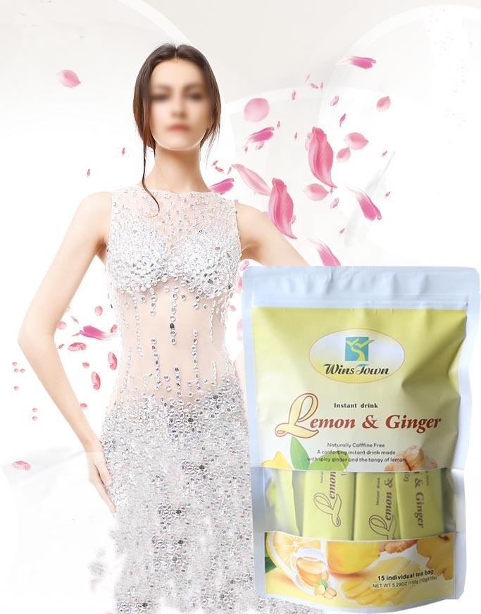 Lemon and Ginger Tea with Honey | Herbal Tea for Cold, Cough, and Body Detox - Image 4