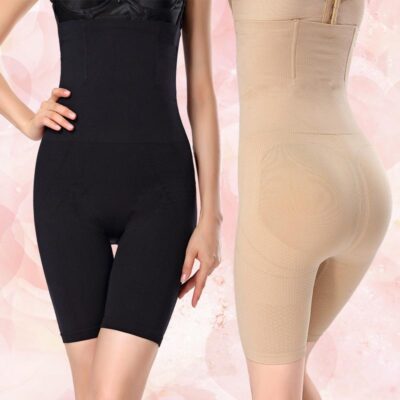 High Waist Underwear Postpartum Panty with 4 Steel Bones