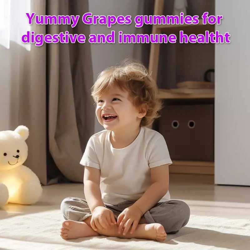 Kids Multivitamin Gummies (Grapes flavor) | Multivitamin Supplement for Children - Image 4