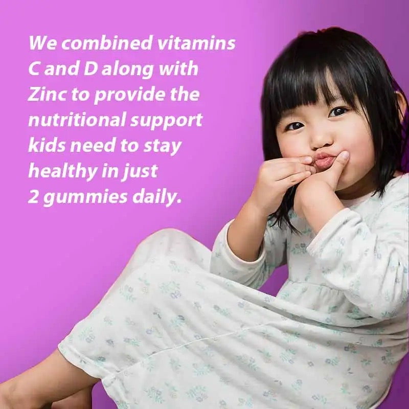 Kids Multivitamin Gummies (Grapes flavor) | Multivitamin Supplement for Children - Image 5