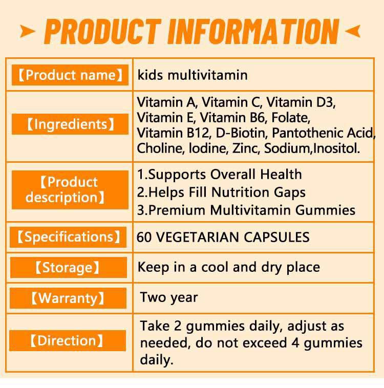 Kids Multivitamin Gummies (Grapes flavor) | Multivitamin Supplement for Children - Image 12