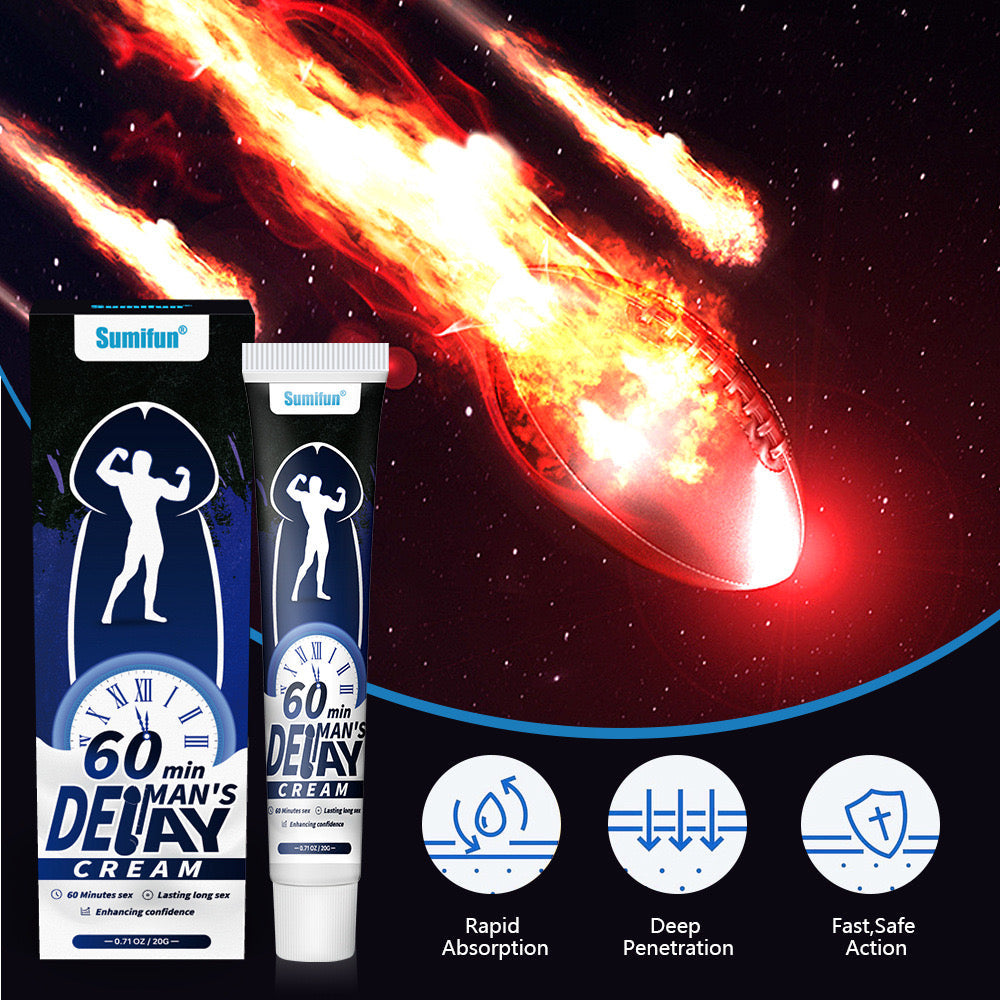 60-Minute Man's Delay Cream | Topical Cream for Longer Sex, Penis Enlargement, Stronger Erection, and Sexual Enhancement - Image 6