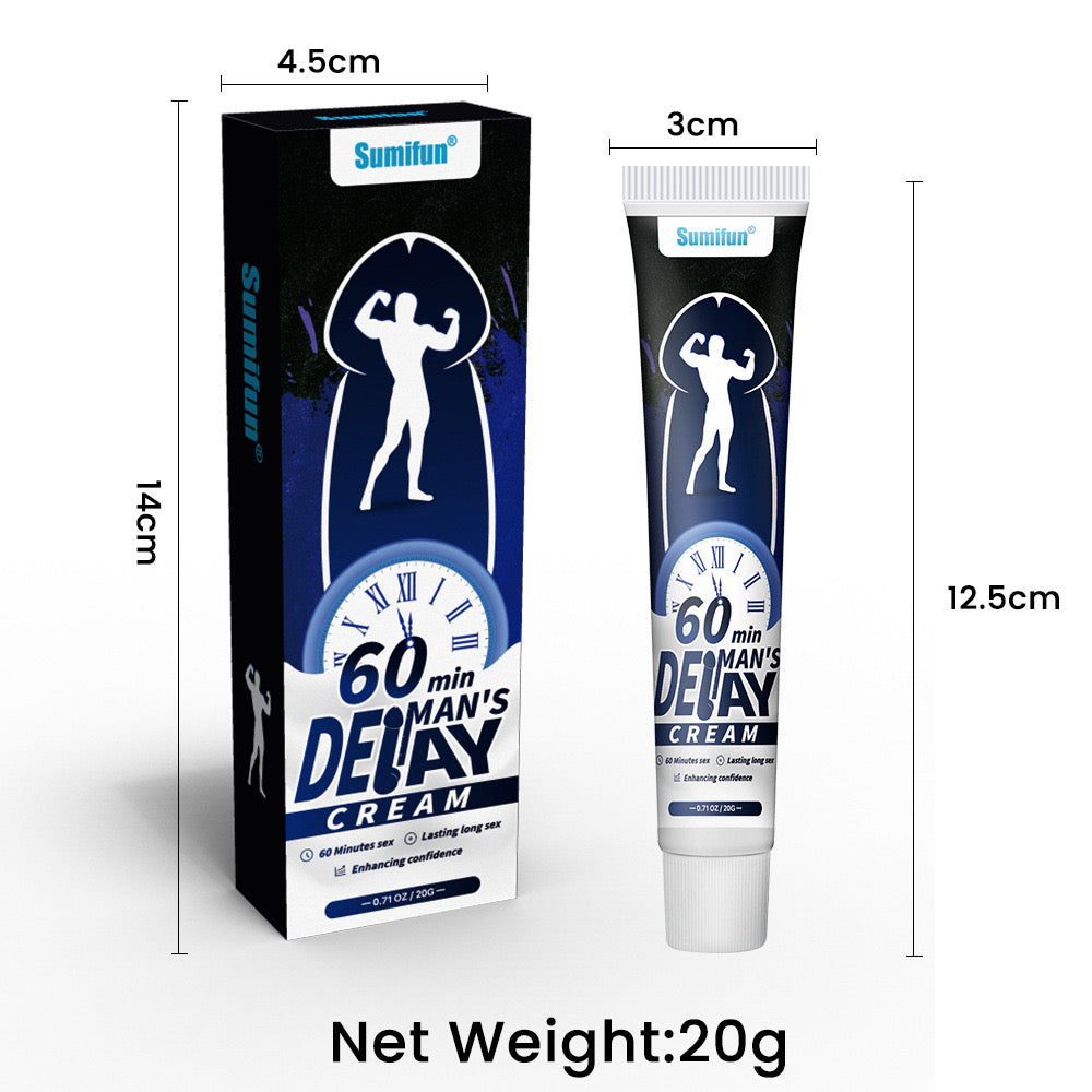 60-Minute Man's Delay Cream | Topical Cream for Longer Sex, Penis Enlargement, Stronger Erection, and Sexual Enhancement - Image 11