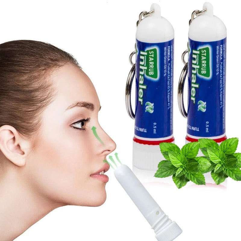 Starrub Nasal Inhaler | For Nasal Congestion, Headache, Dizziness, and Runny Nose - Image 5