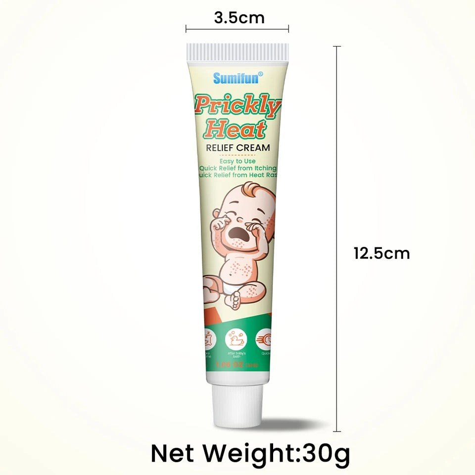 Prickly Heat Relief Cream for Babies | Topical Cream for Dermatitis, Eczema, Mosquito Bites, Itching, and Rashes on Babies - Image 10