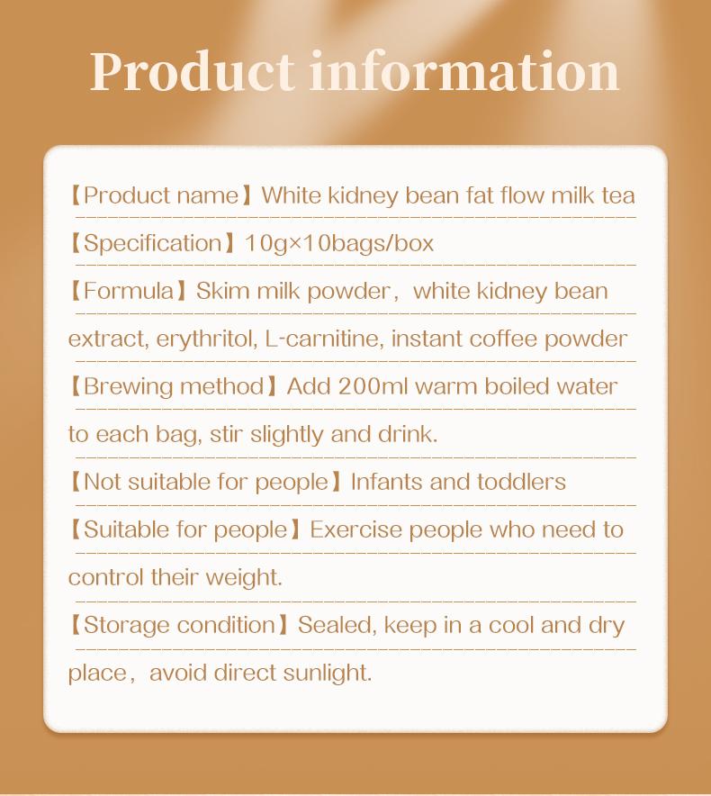 SALES PROMO: White Kidney Bean Tea with Skim Milk and L-Carnitine - Image 6