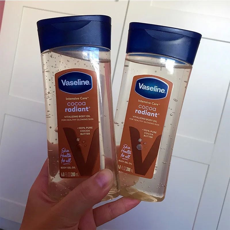 Vaseline Intensive Care Cocoa Radiant Vitalizing Body Oil (200ml, Made-in-China) | Intensive Care Oil for Healthy Glowing Skin - Image 5