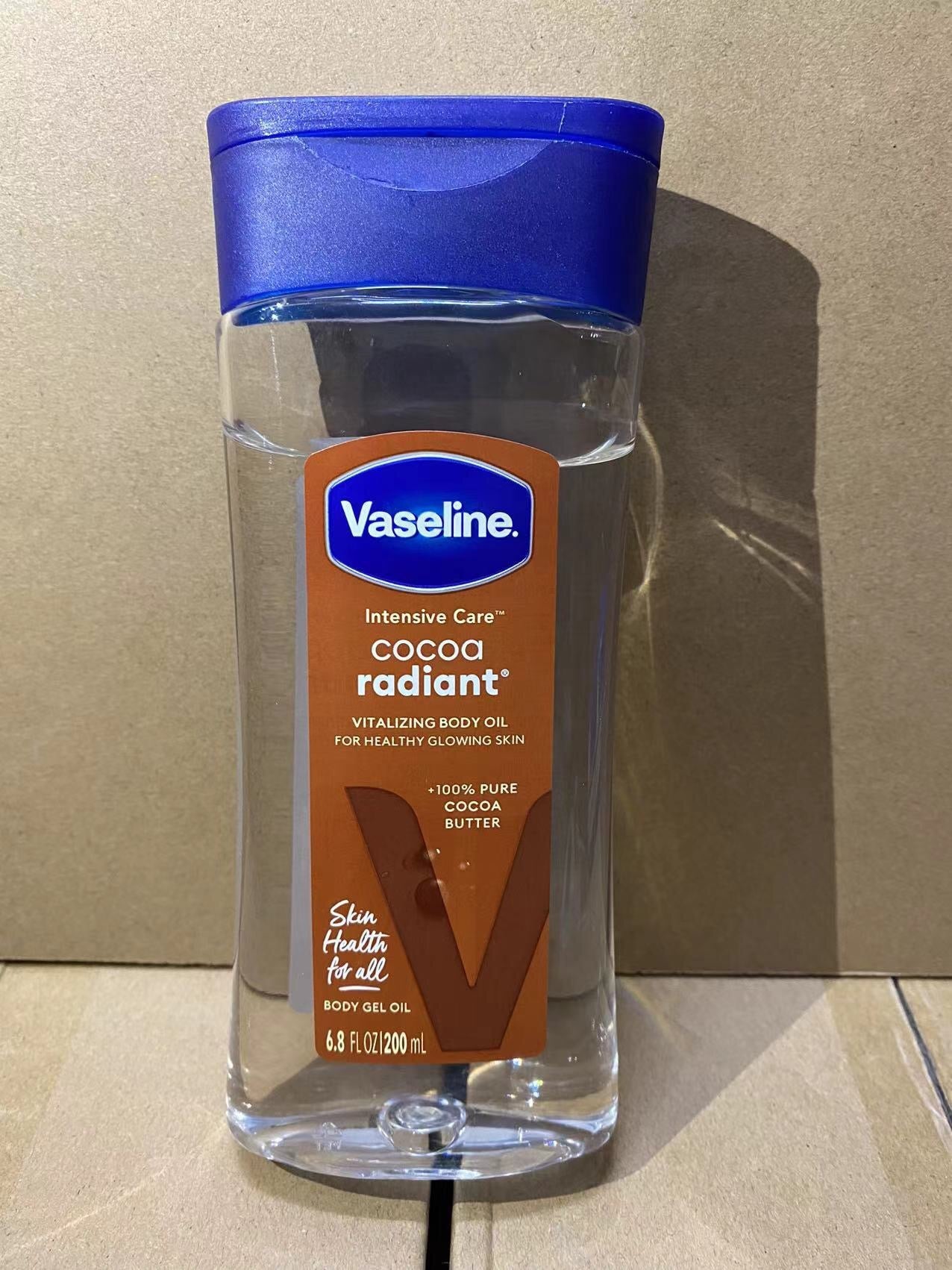 Vaseline Intensive Care Cocoa Radiant Vitalizing Body Oil (200ml, Made-in-China) | Intensive Care Oil for Healthy Glowing Skin - Image 3