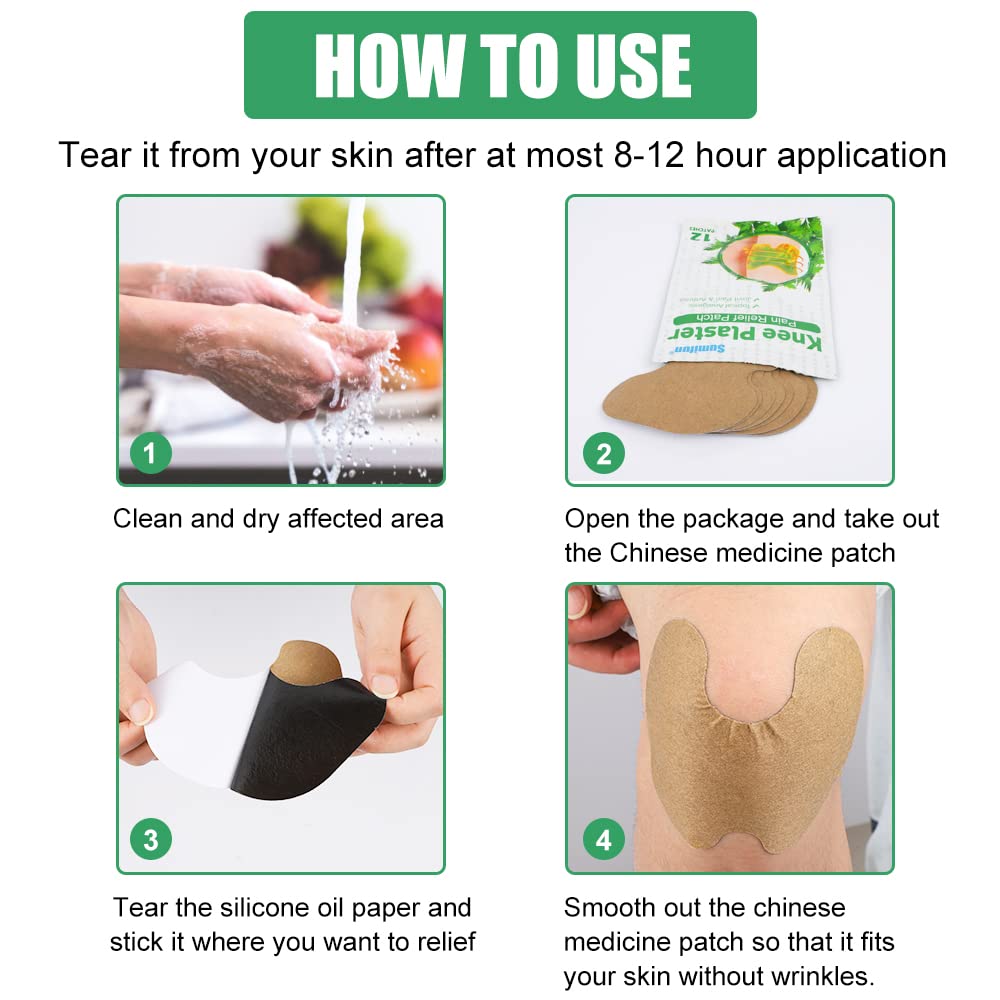 Knee Pain Relief Patches (12 Patches) - Image 18